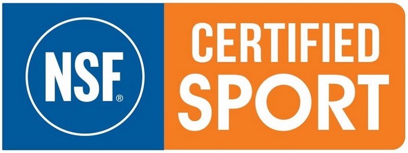Logo del organismo acreditador de suplementos dietéticos NSF 