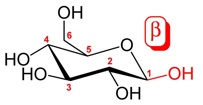 Estructtura química del beta-glucano