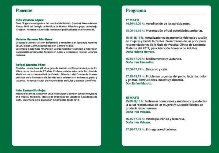 Resumen de las VII Jornadas Lactancia Materna