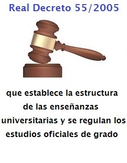 Resumen del REAL DECRETO 55/2005