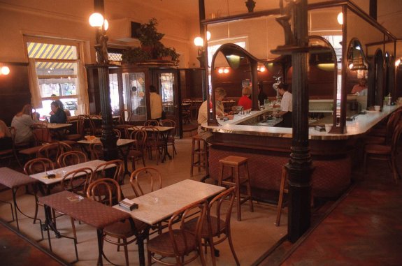 Fotografía de las instalaciones del café San Miguel