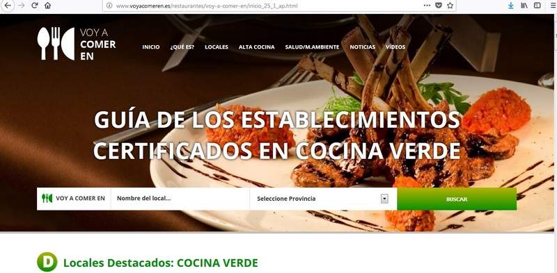 Página de inicio de la web voyacomeren.es