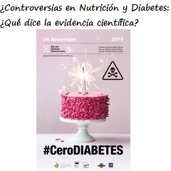 Arriba: Título de la charla. Debajo: Cartel anunciador de la II edición del DM-DN cuyo lema es 