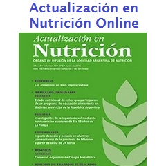 Título en parte superior de la revista científica  