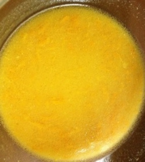 Salsa vinagreta de naranja