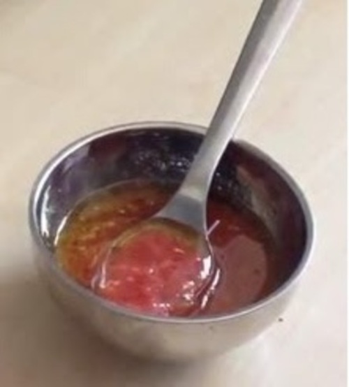Salsa vinagreta de mermelada de tomate