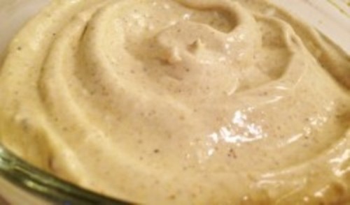 Salsa de yogur con curry