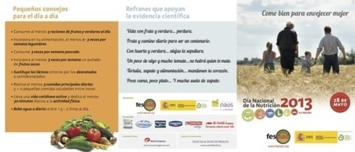 Día Nacional de la Nutrición. 2013. XII edición.