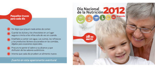 Día Nacional de la Nutrición. 2012. XI edición.