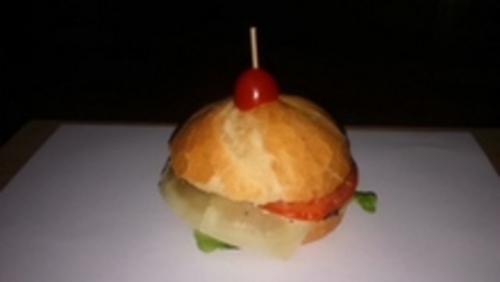 Cafetería El Cafetón: Hamburguesa de ternera