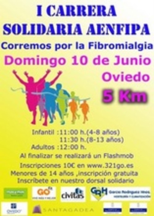 I Edición de la marcha y carrera Solidaria AENFIPA por la Fibromialgia y Fatiga Crónica