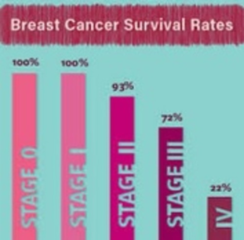 Estadísticas del cáncer de pecho