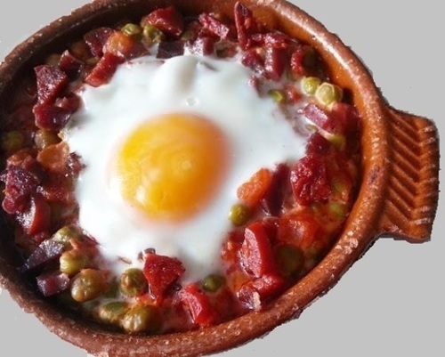 Huevo a la flamenca