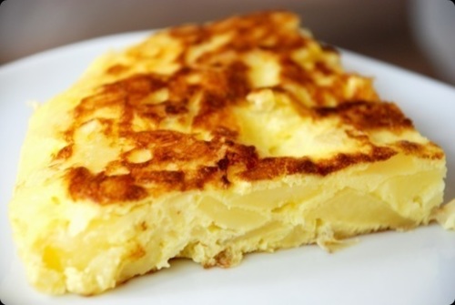Tortilla de patata (con patata cocida)