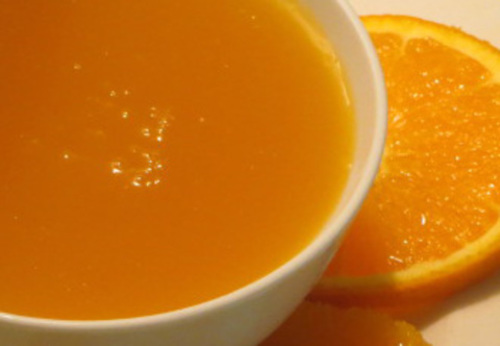 Salsa de mostaza a la naranja